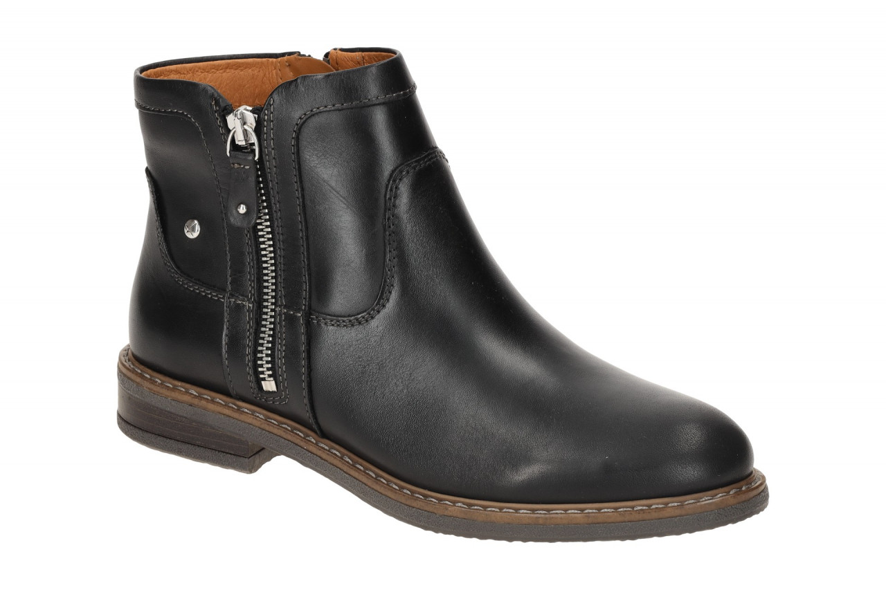 Pikolinos W8J-8747 black ALDAYA Damen Stiefeletten 1,5cm Absatz Echtleder