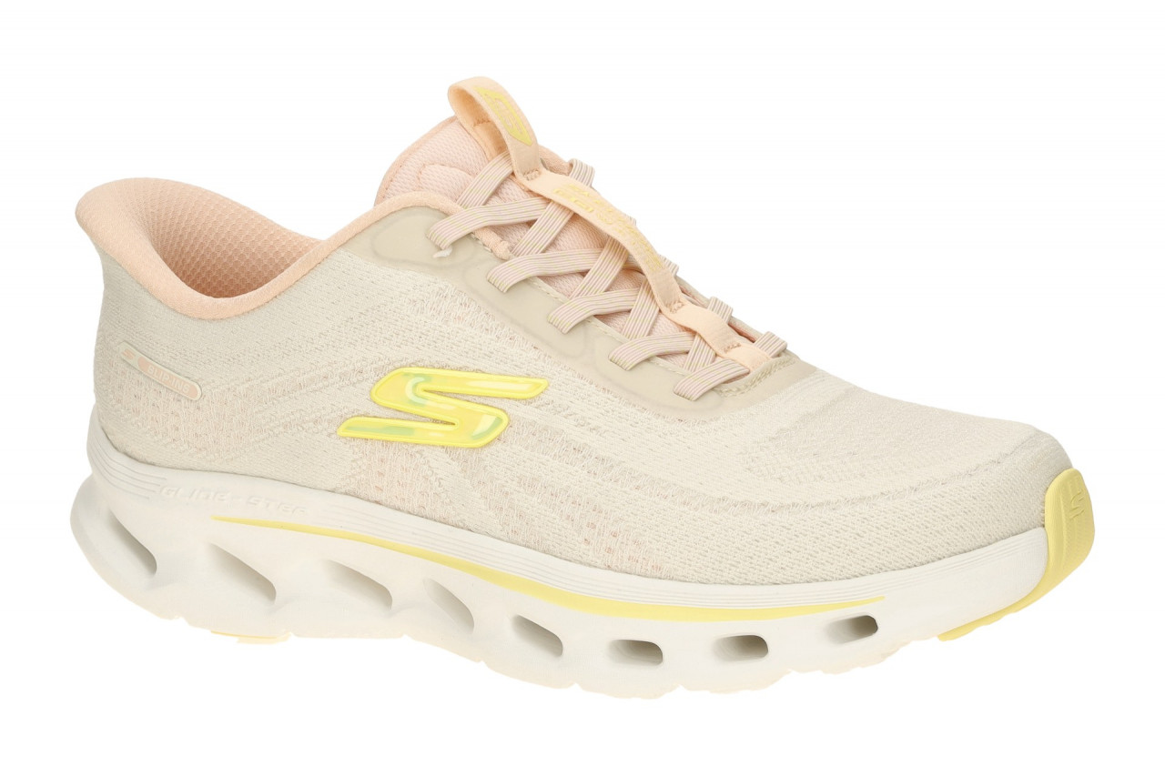 Skechers 125144 NTPK Go Walk Glide Step 2.0 - Maria Damenschuhe Beige Sneaker