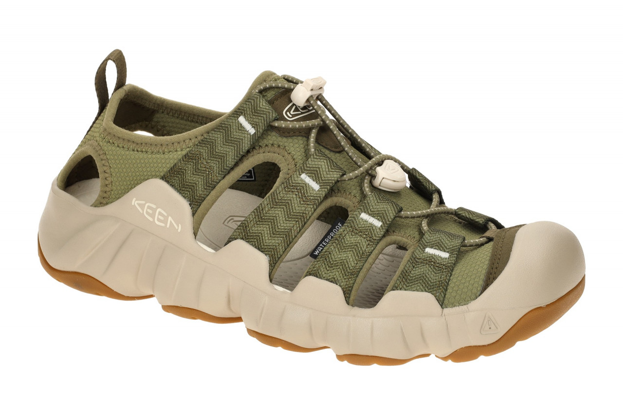 Keen Herren Sandale HYPERPORT H2 1028654 Gr?n Martini Olive Plaza Taupe D?mpf...