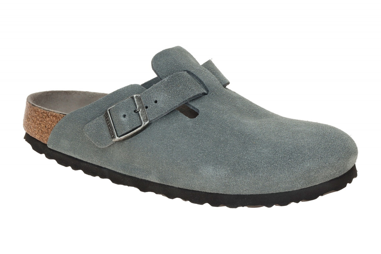 Birkenstock BOSTON BS 1030870 grau - Herrenschuhe - Pantoletten