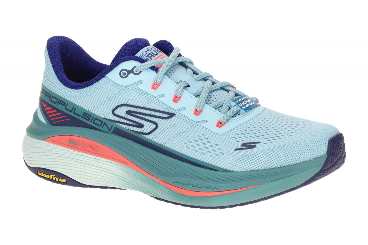 Skechers MAX CUSHIONING PROPULSION 128901 LBNV hell-blau - Sportschuhe f?r Damen
