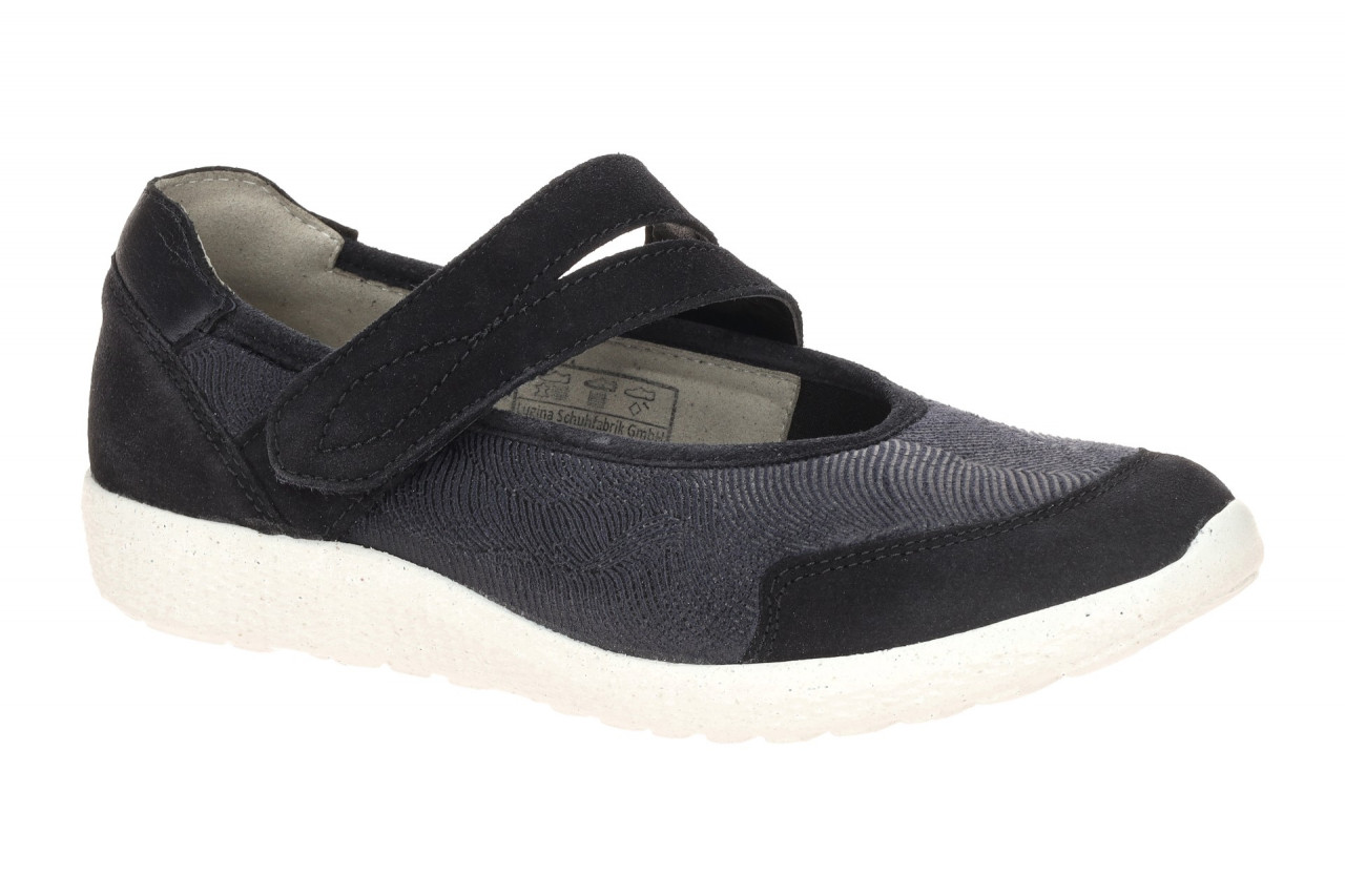 Waldl?ufer 634K31 K-IRA Damenschuhe Ballerina blau notte OrthoTritt