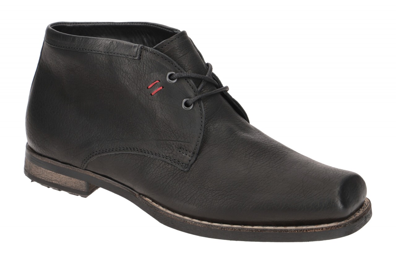 Think GURU 3-000503-0000 schwarz - elegante Stiefelette f?r Herren