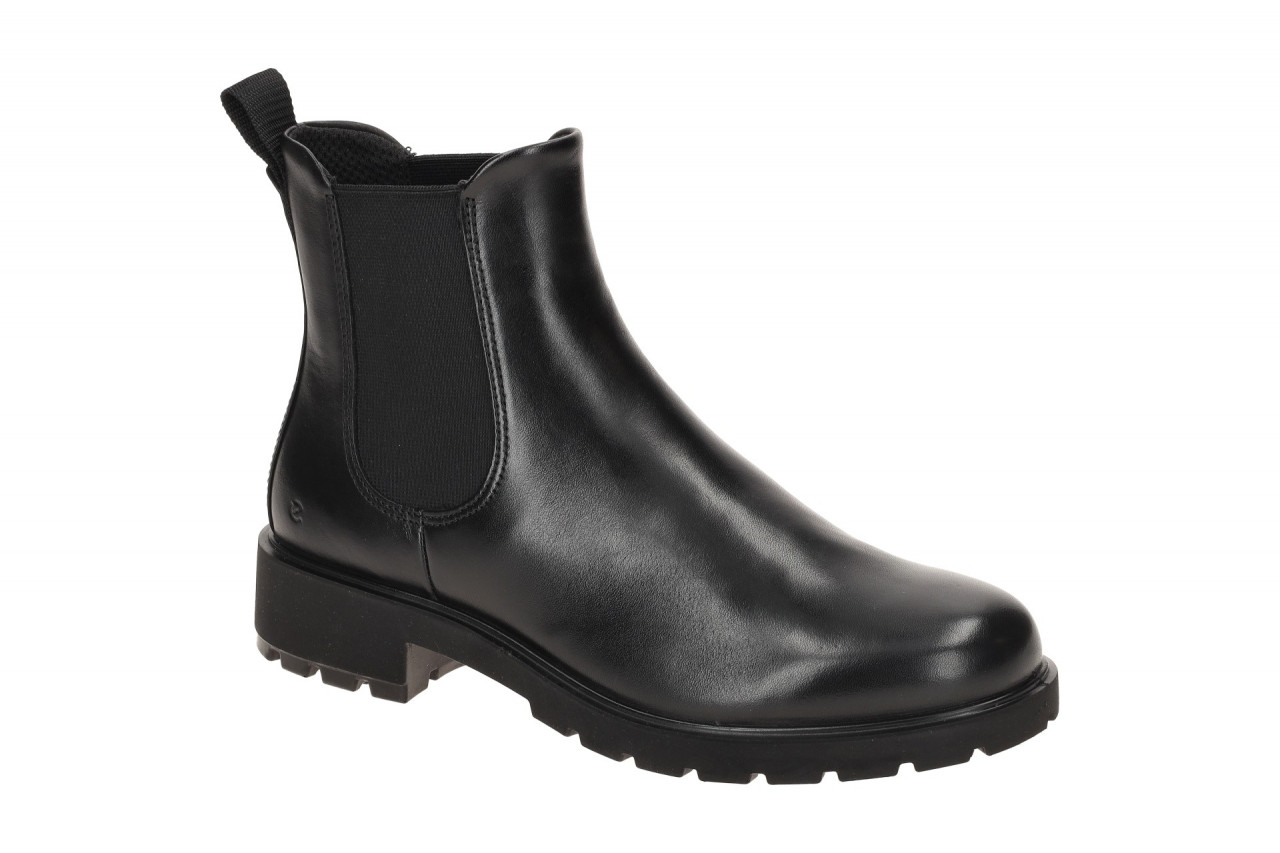 Ecco 23132301001 Metrople Vienna Women Chelsea Schwarz Glattleder Stiefeletten