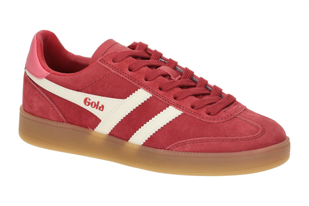 Gola CLB735LK Viper Damen Sneaker Rot Lollipop Synthetik-Innenfutter Gummi-Sohle