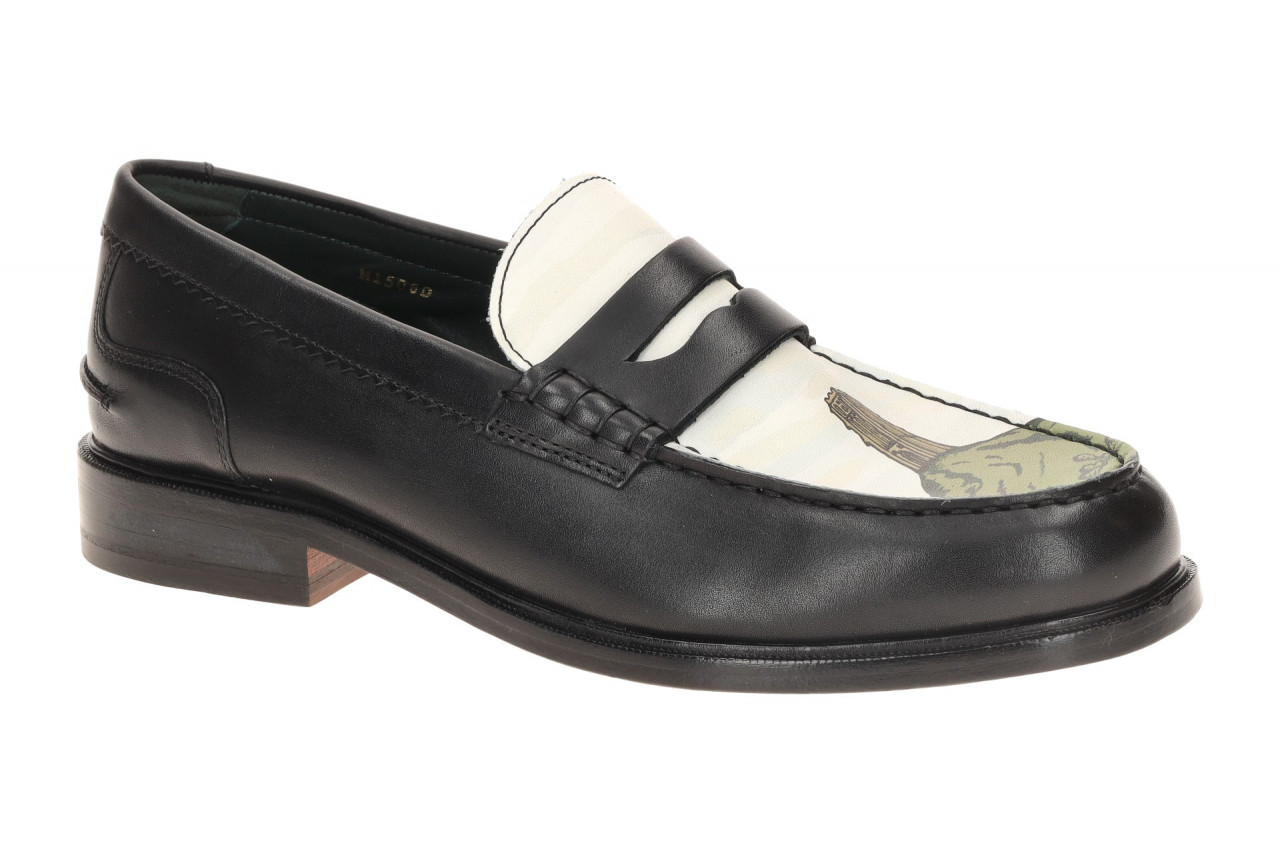 Clarks CraftJames_Lo 26186612 7 Herrenschuhe Schwarz Echtleder Slipper
