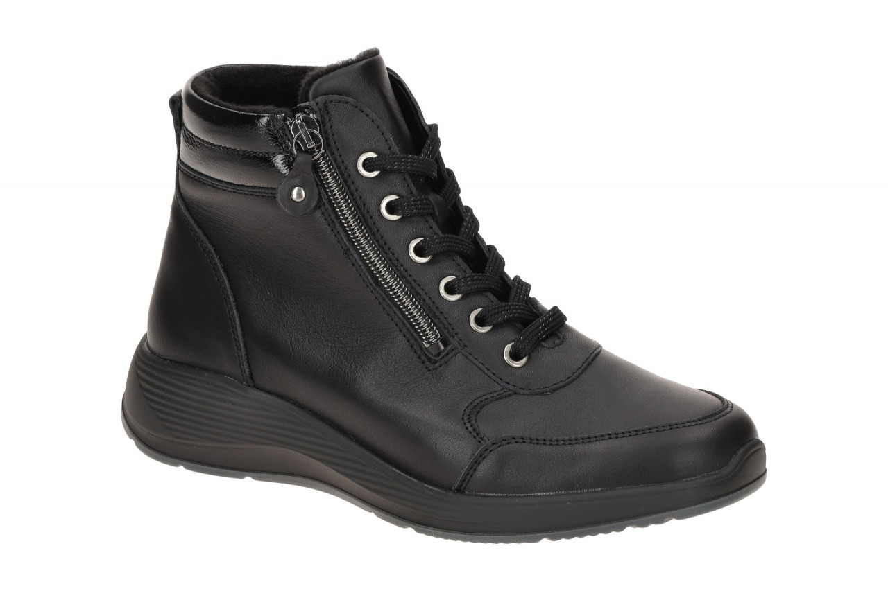 Waldl?ufer 698801 Damen Stiefeletten KALEA Schwarz - bequeme Stiefelette