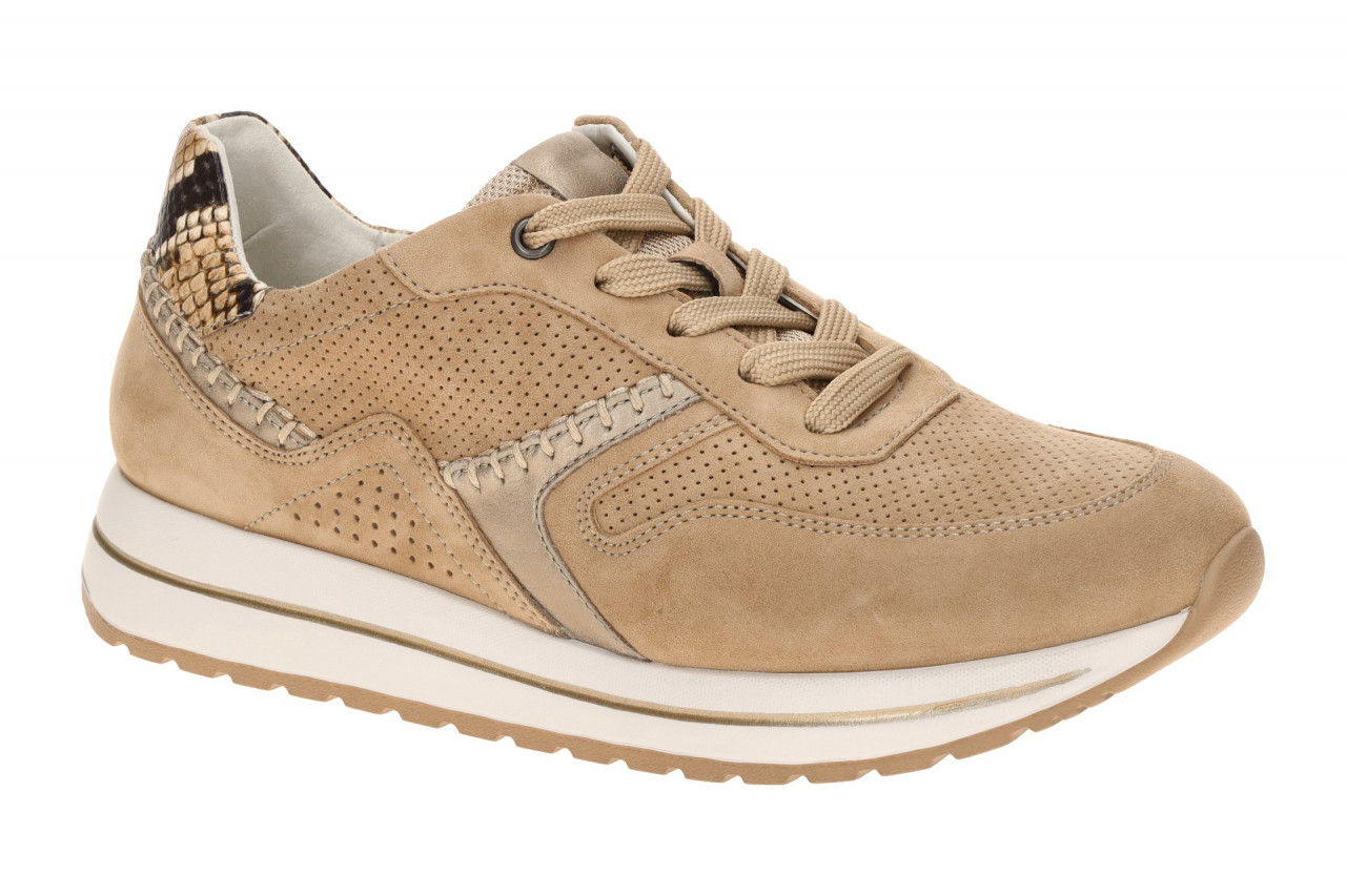Gabor 86.336 Halbschuhe Damenschuhe Sneaker Braun Sand Mutaro Extra Weit