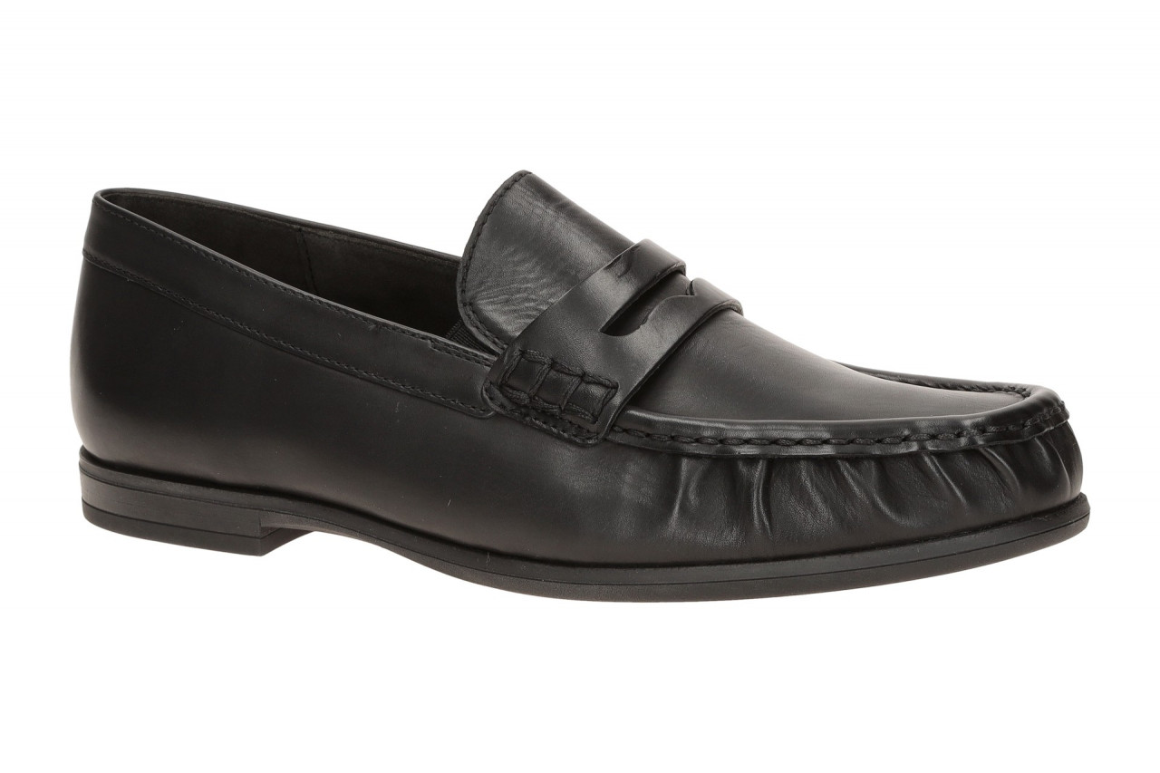 Paul Green Slipper 1228-005 Schwarz Leder Mokassin Loafer Super Soft Fu?bett