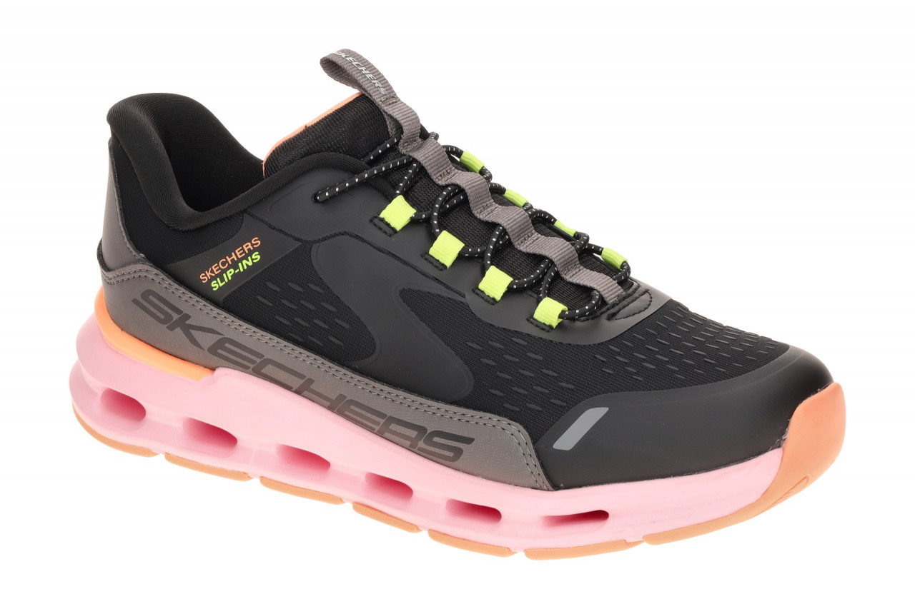 Skechers 303654L BKMT Kinder Slip Ins Schwarz Multi Glitzer Memory Foam
