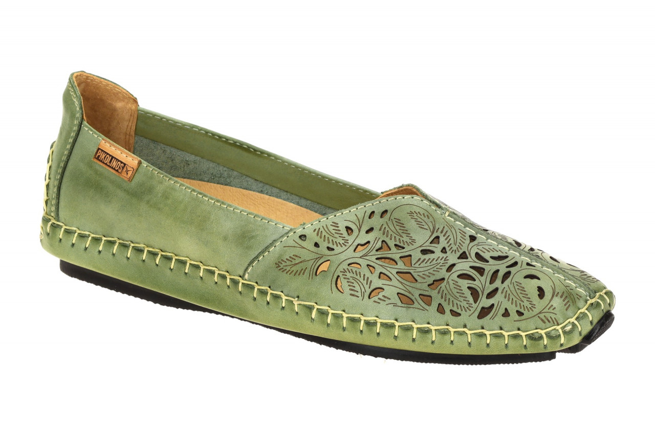 Pikolinos 578-4976 JEREZ Damenschuhe mint green Echtleder Slipper bequem rounded