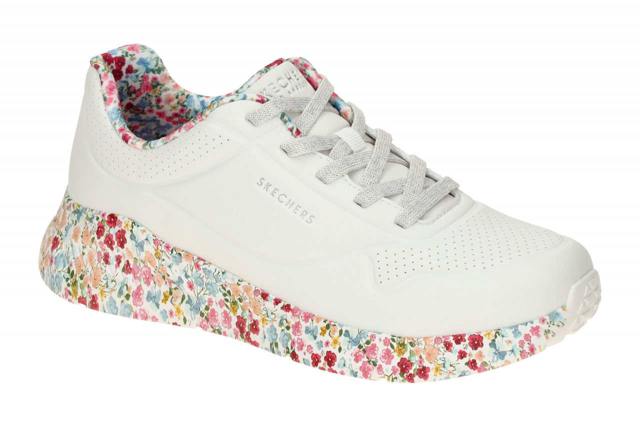 Skechers UNO LITE 177293 WMLT wei? - sportliche Halbschuhe f?r Damen