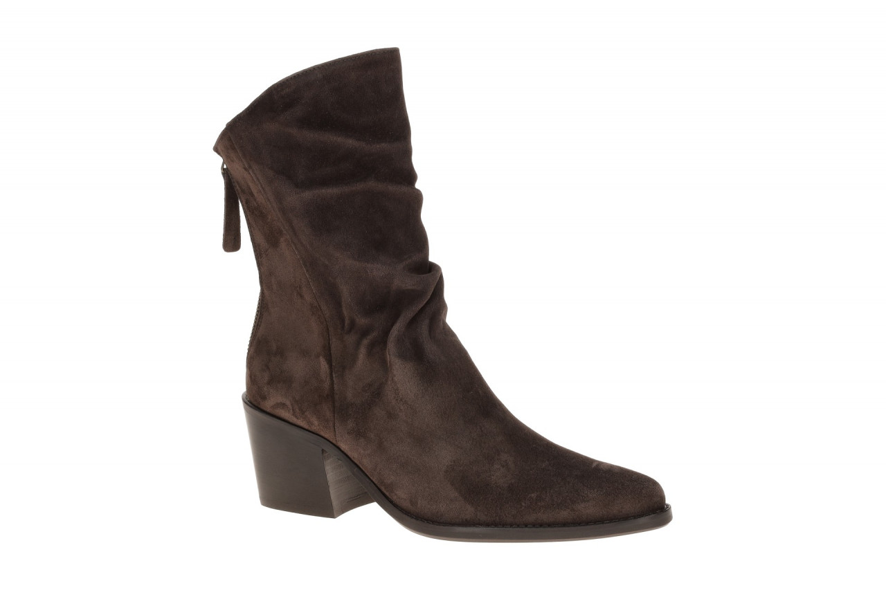 Paul Green Damen Stiefeletten 8316-001 PG 8316 Braun Mocca Echtleder mit Bloc...