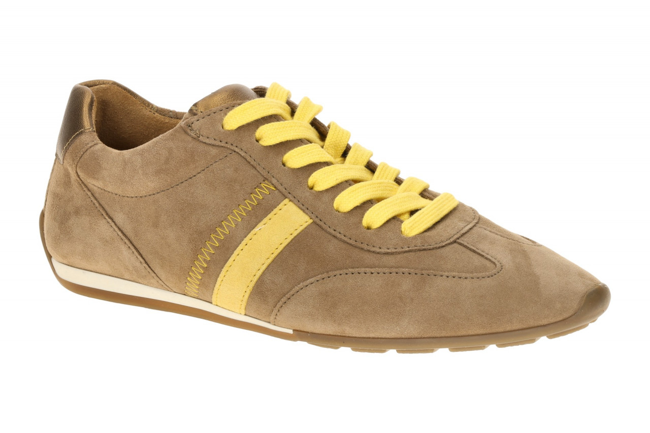 Gabor 83.191 - Damenschuhe Sneaker Retro Halbschuhe Braun Peanut Kombi Slim G...