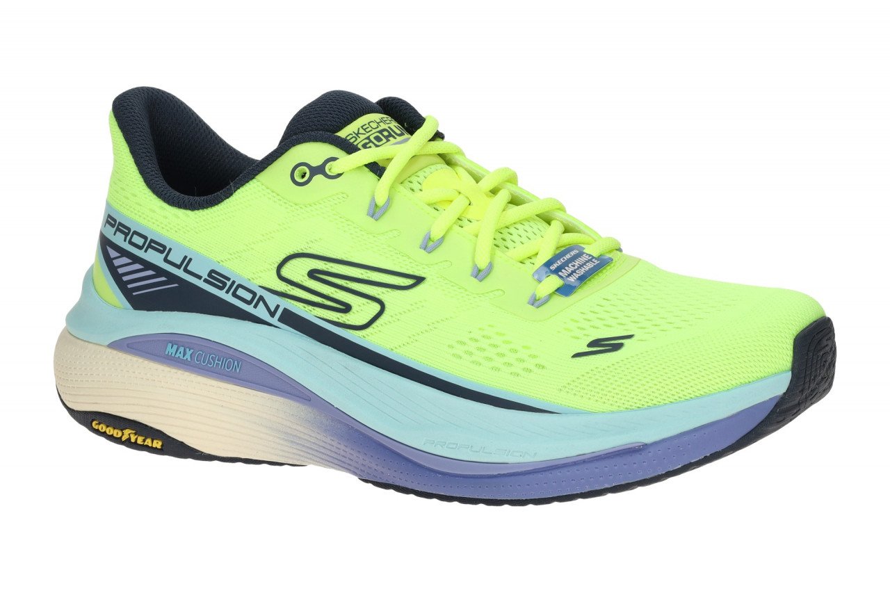 Skechers MAX CUSHIONING PROPULSION 128901 LMNV gelb - Sportschuhe f?r Damen