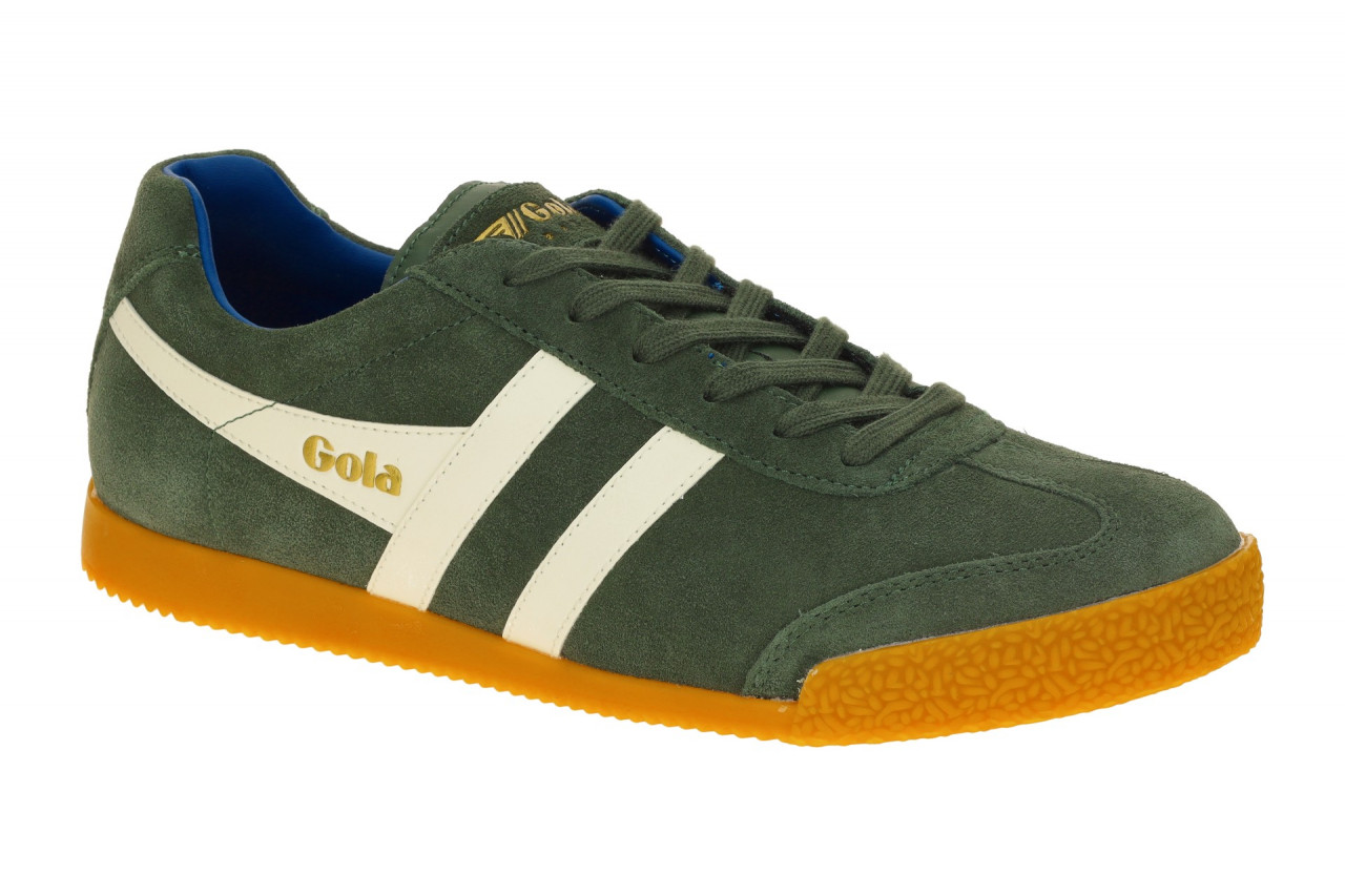 Gola CMA192HI Harrier Herren Sneakers dunkelgr?n/wei?/braun Wechselfu?bett