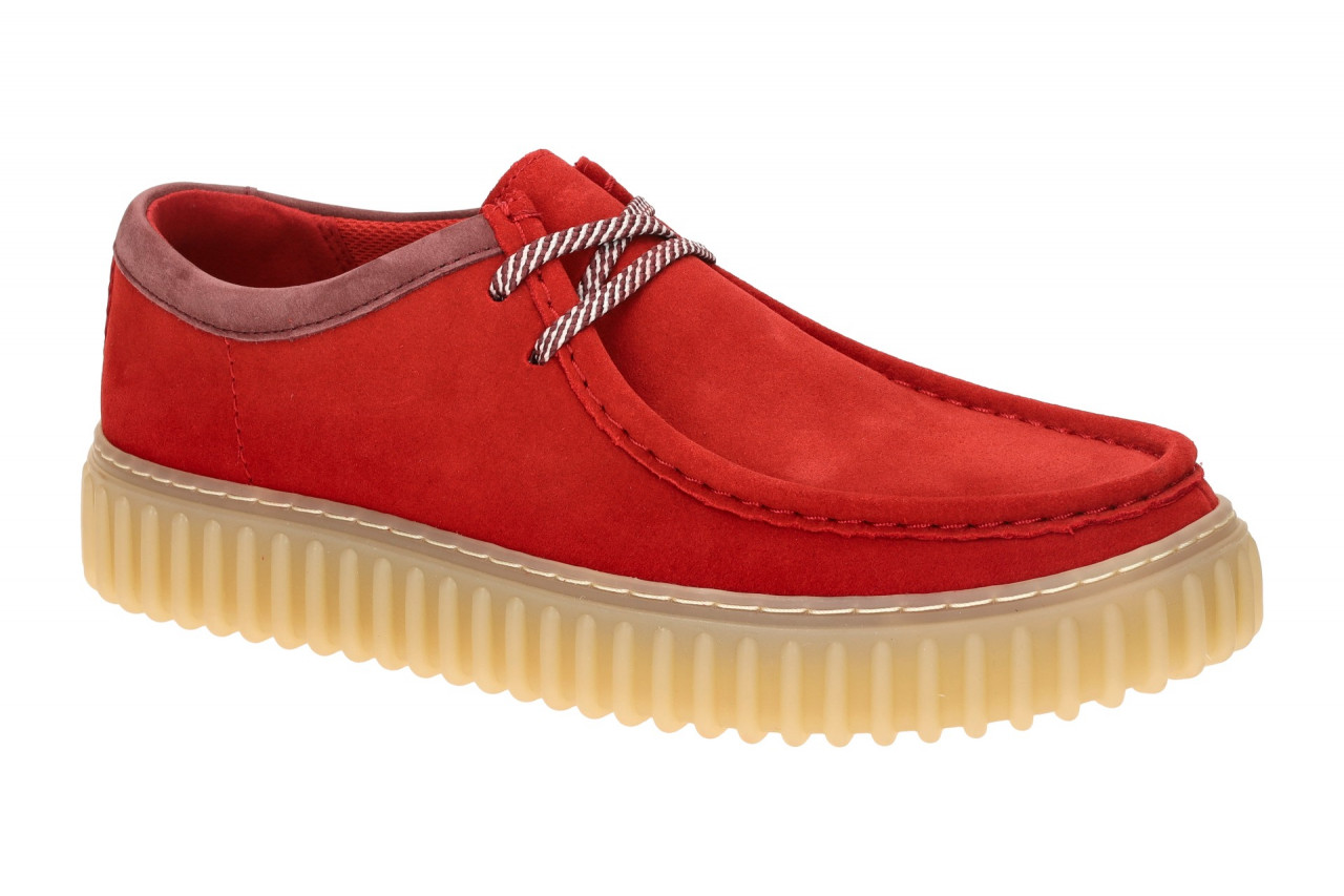 Clarks 26187379 7 Torhill_Lo Herrenschuhe Rot Signature Comfort Cushion
