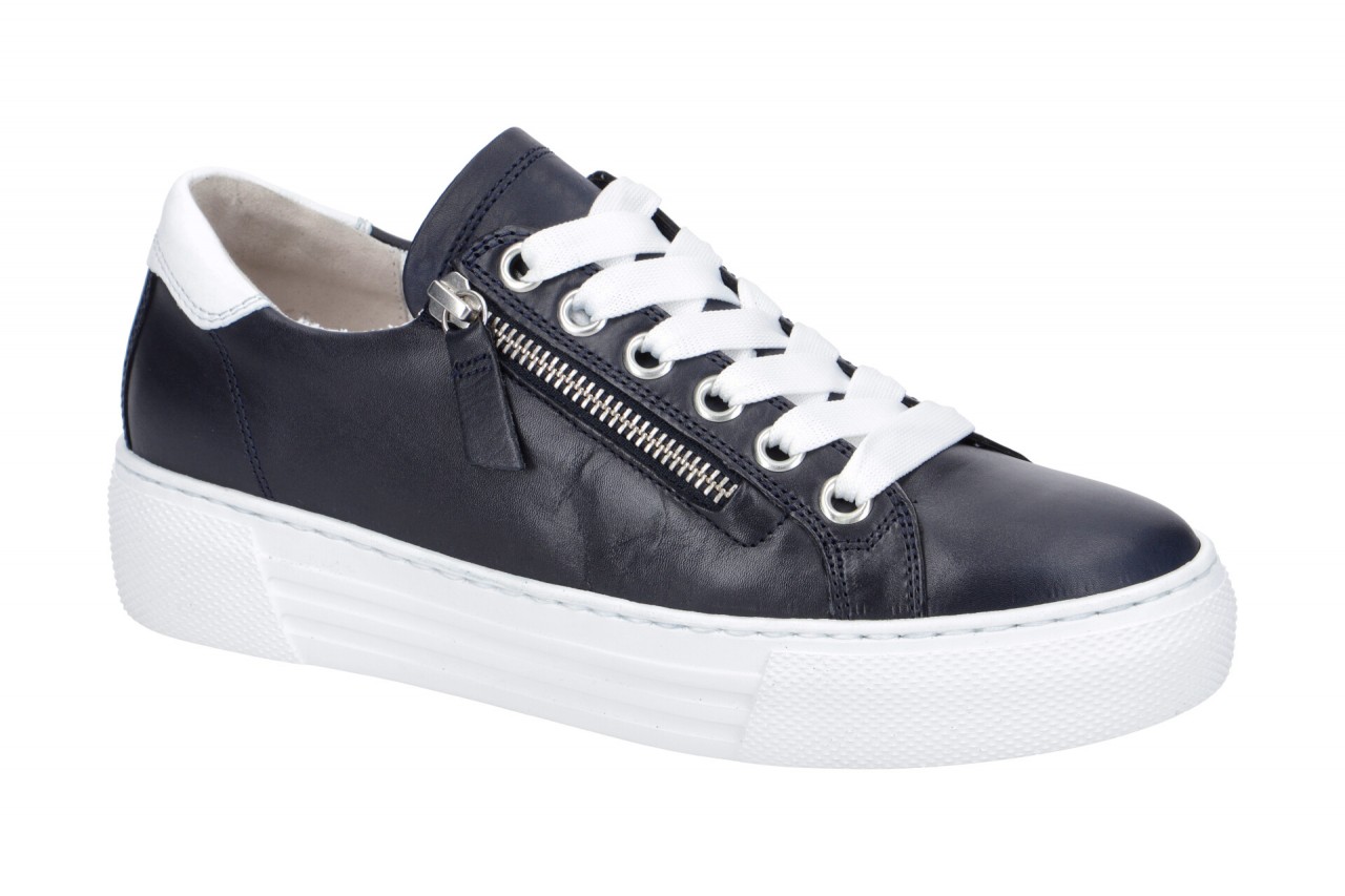 Gabor FLORENZ 66.465.66 dunkel-blau - sportliche Halbschuhe f?r Damen