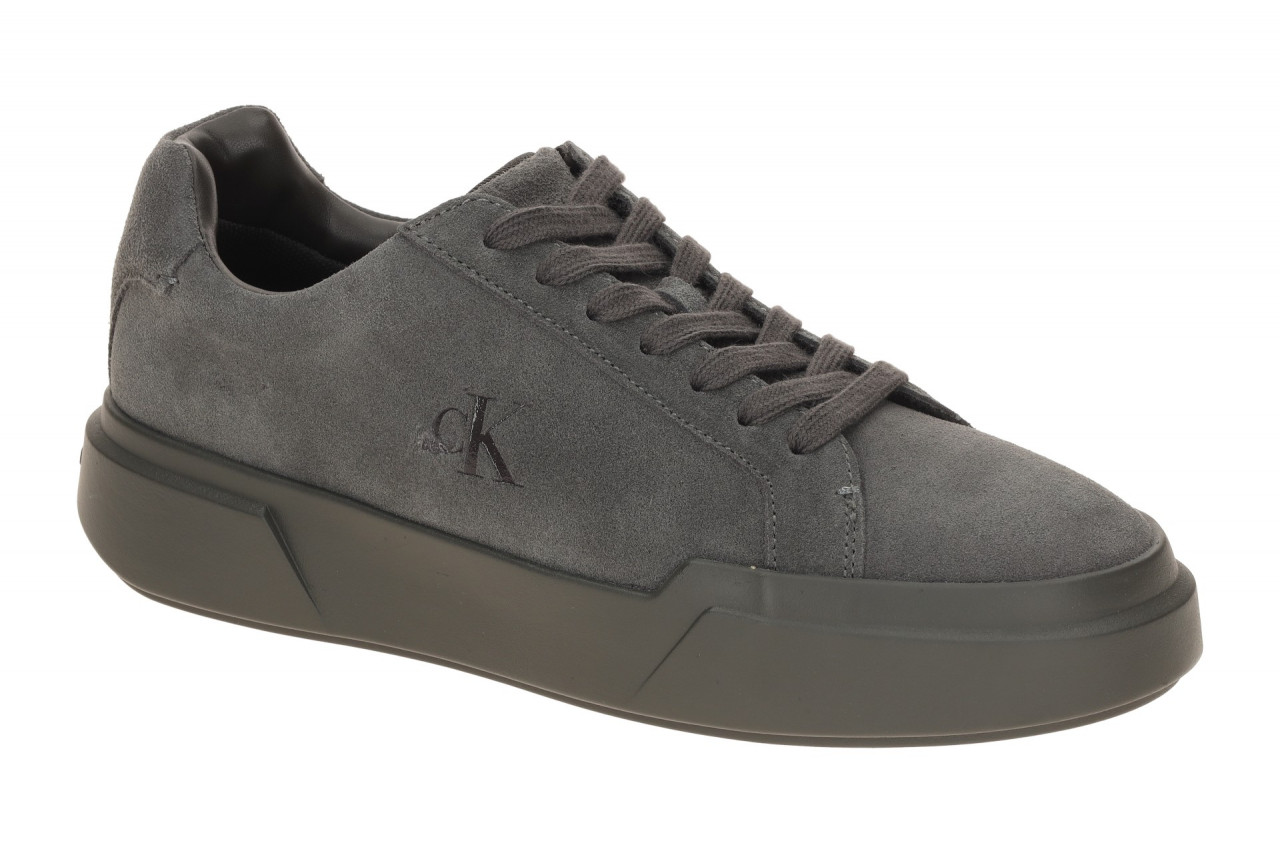 Calvin Klein CHUNKY CUPSOLE LACE UP YW01949 PAR dunkel-grau - sportliche Halb...