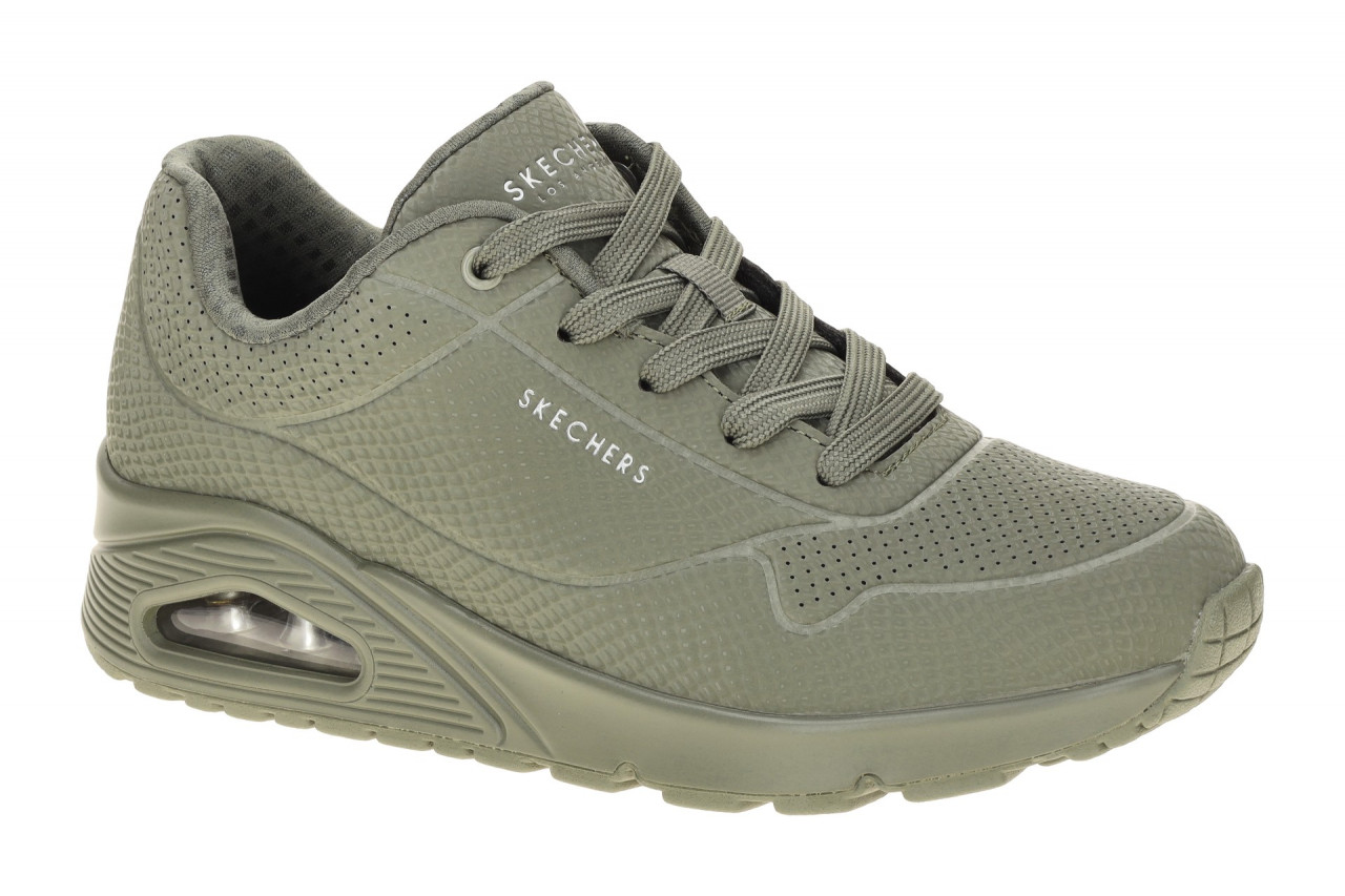 Skechers UNO 177861 OLV olive - sportliche Halbschuhe f?r Damen
