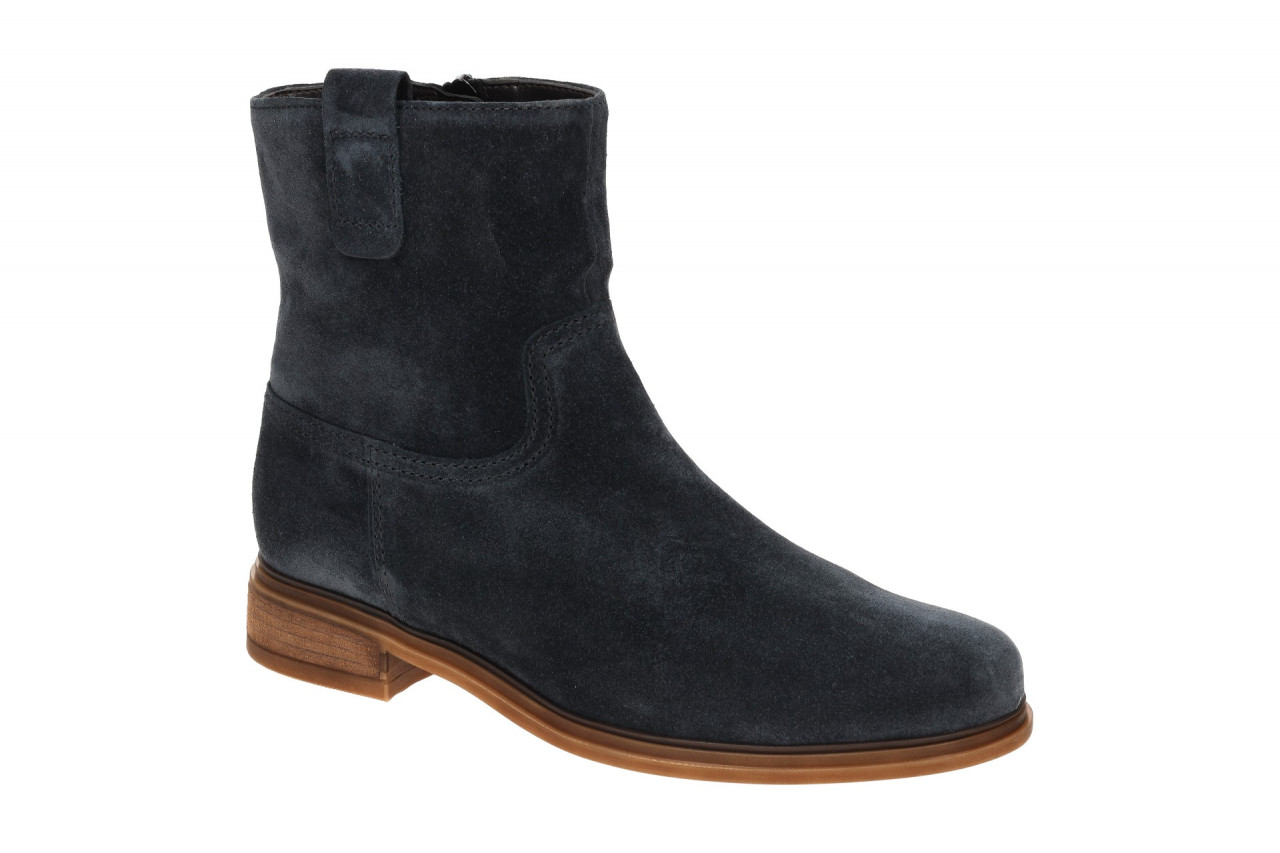Gabor Damen Stiefeletten 72.790.46 GENUA - dark-blue - bequeme Lederstiefelette
