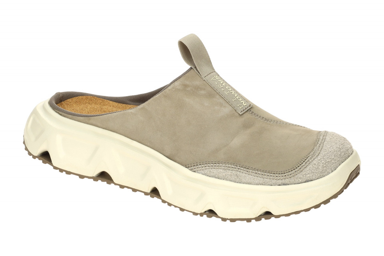 Salomon REELAX SLIDE ULTRA 476681 hell-grau - UNISEX Damen- und Herrenschuhe