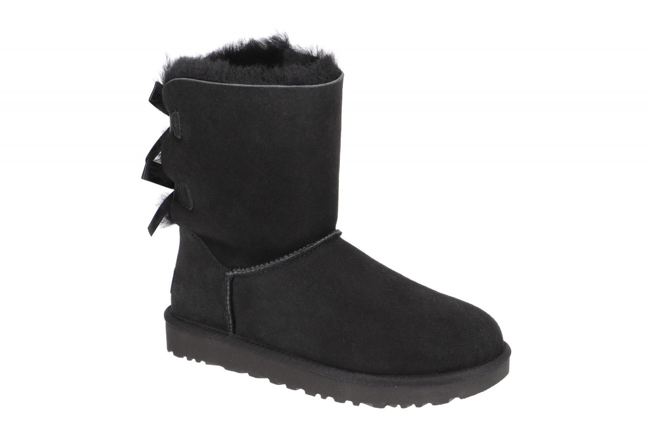 UGG BAILEY BOW II 1016225 blk schwarz - Winterstiefel f?r Damen