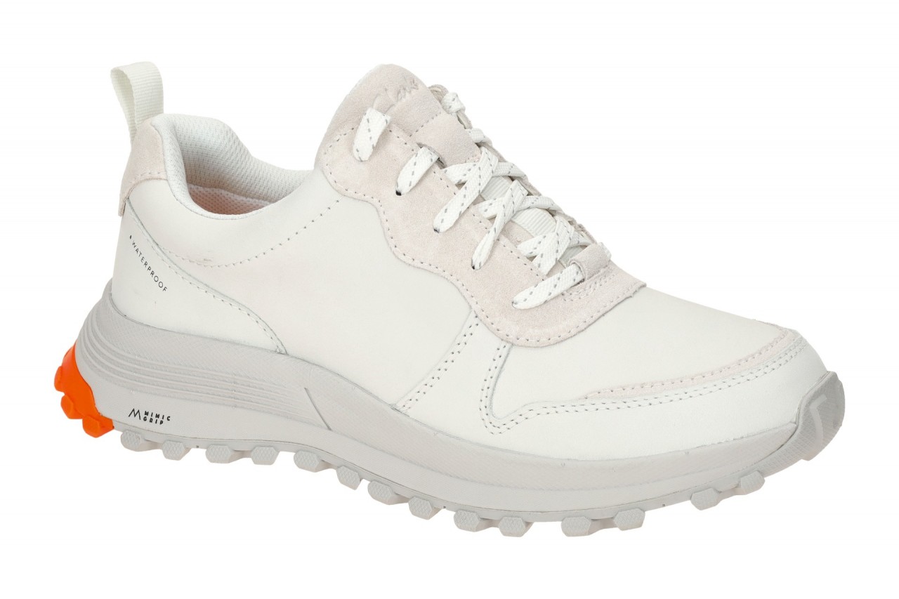 Clarks ATL TREK FREE WP 26169966 4 offwhite - sportliche Halbschuhe f?r Damen