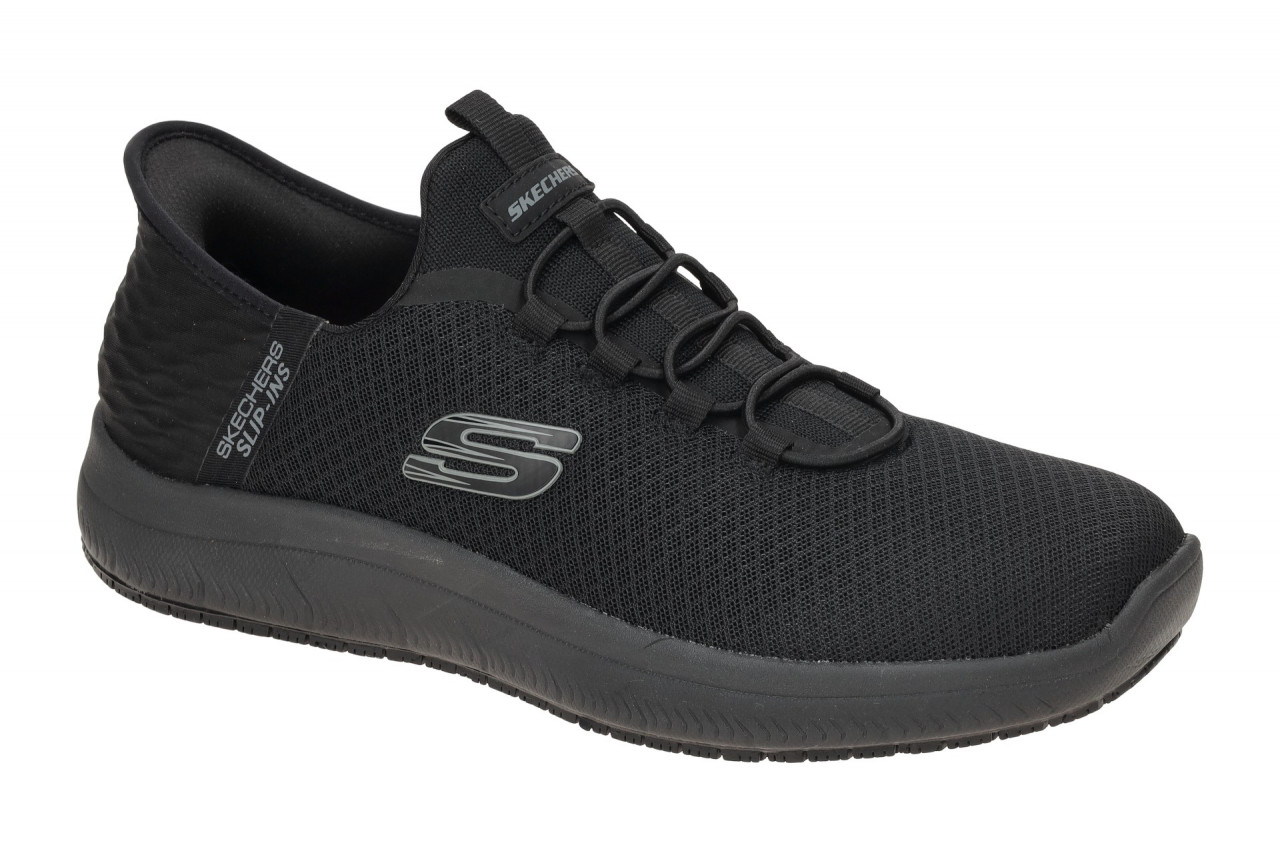 Skechers SUMMITS SR 200205 EC/BBK schwarz - Slipper f?r Herren