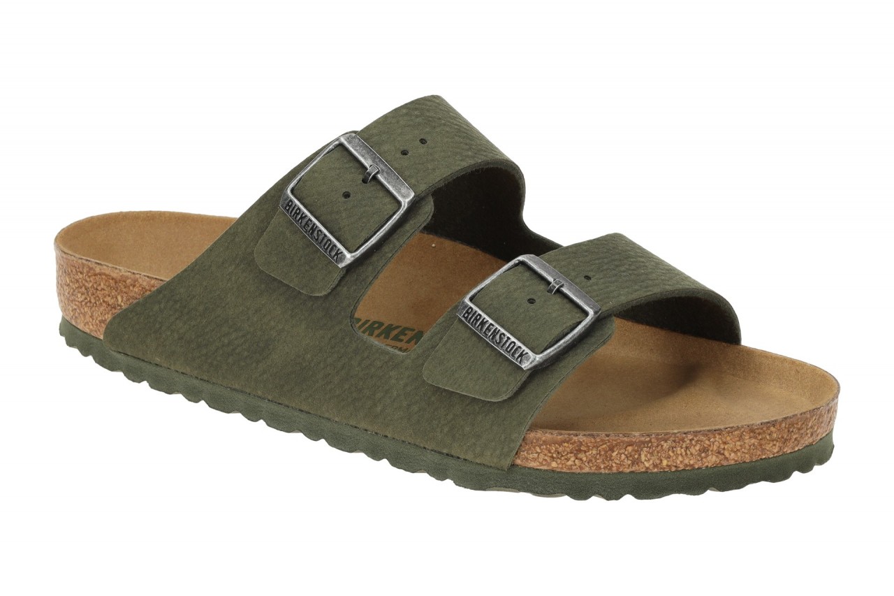 Birkenstock ARIZONA BS 1024550 dunkel-gr?n - Herrenschuhe - Pantoletten