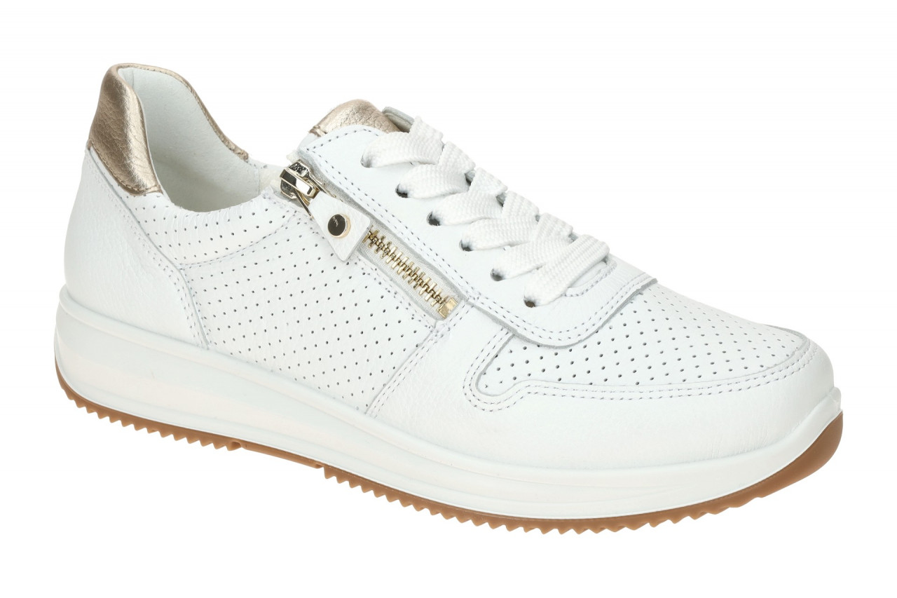 ara 12-25510 04 OSAKA 3.0 Damen Halbschuhe in Wei? - weiss/platin mit High So...
