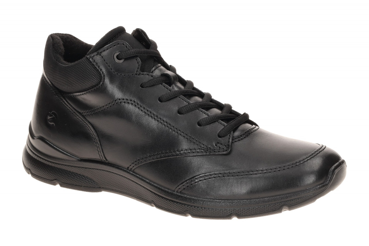 Ecco 51175401001 Irving Mid Cut Herrenschuhe Schwarz - Schn?rschuhe