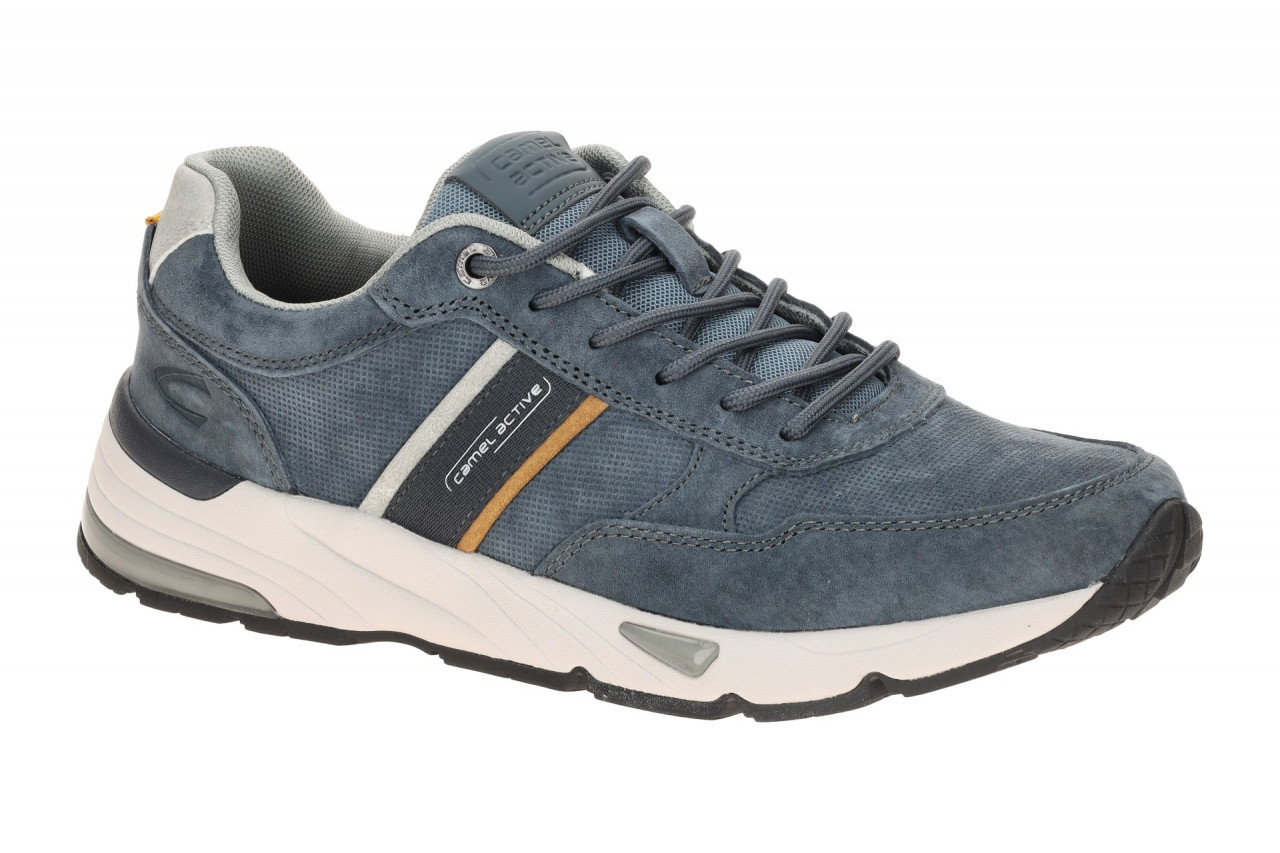 camel active URBAN Herrenschuhe 54UNA07 340602 blau blue/grey bequeme Schn?r ...