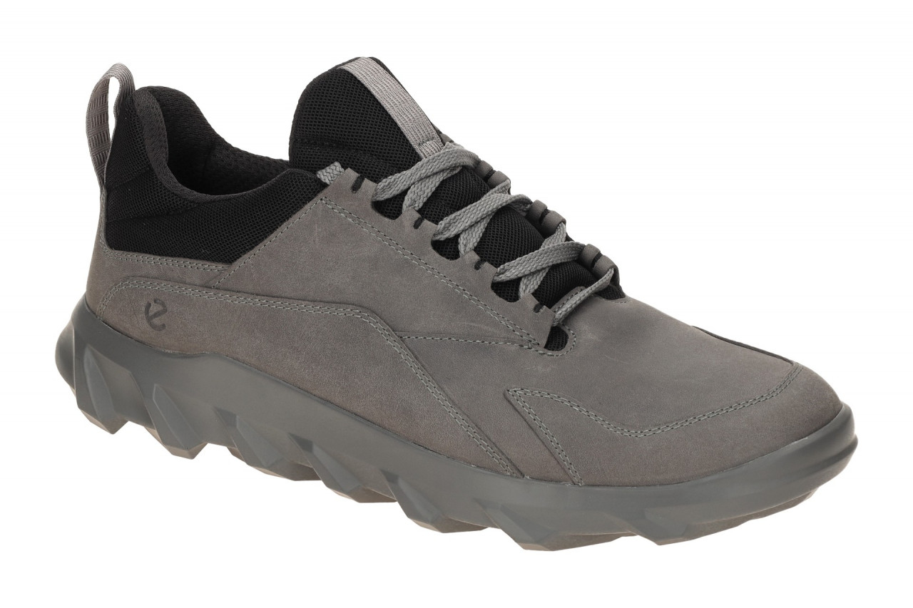 Ecco 820314 MX Herrenschuhe Grau Steel Schn?rschuhe extra leicht