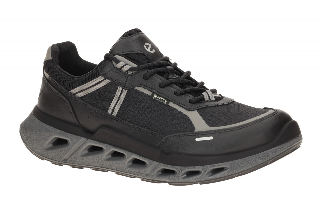Ecco 85040461902 BIOM 720 Herren Sportschuhe Schwarz Black/Steel Gore-Tex Sur...