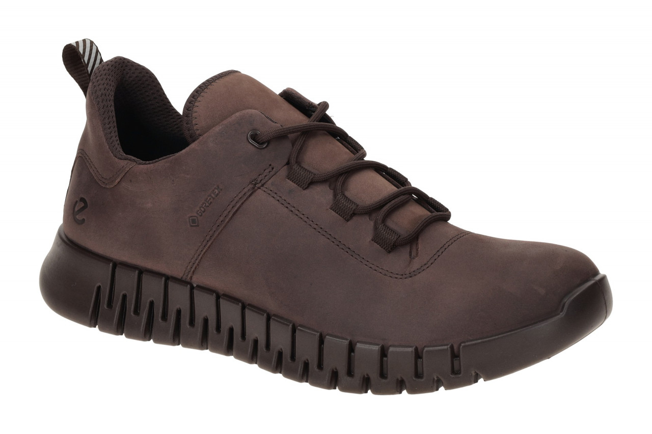Ecco 525224 Gruuv GTX Herrenschuhe dunkelrot garnet wasserdicht flexibel