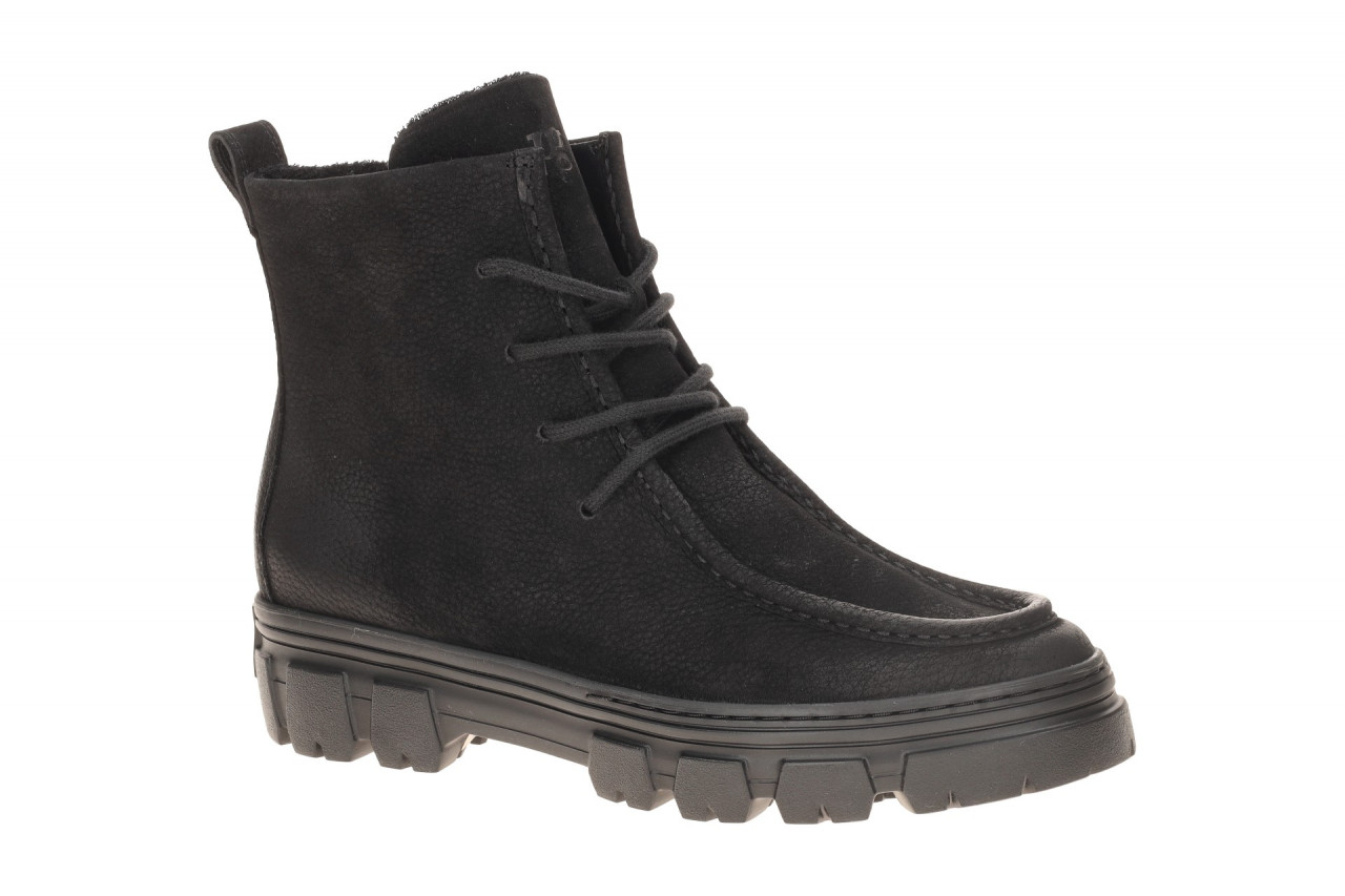 Paul Green Damen Stiefeletten 5499-020 schwarz elegante Mokassin Boots