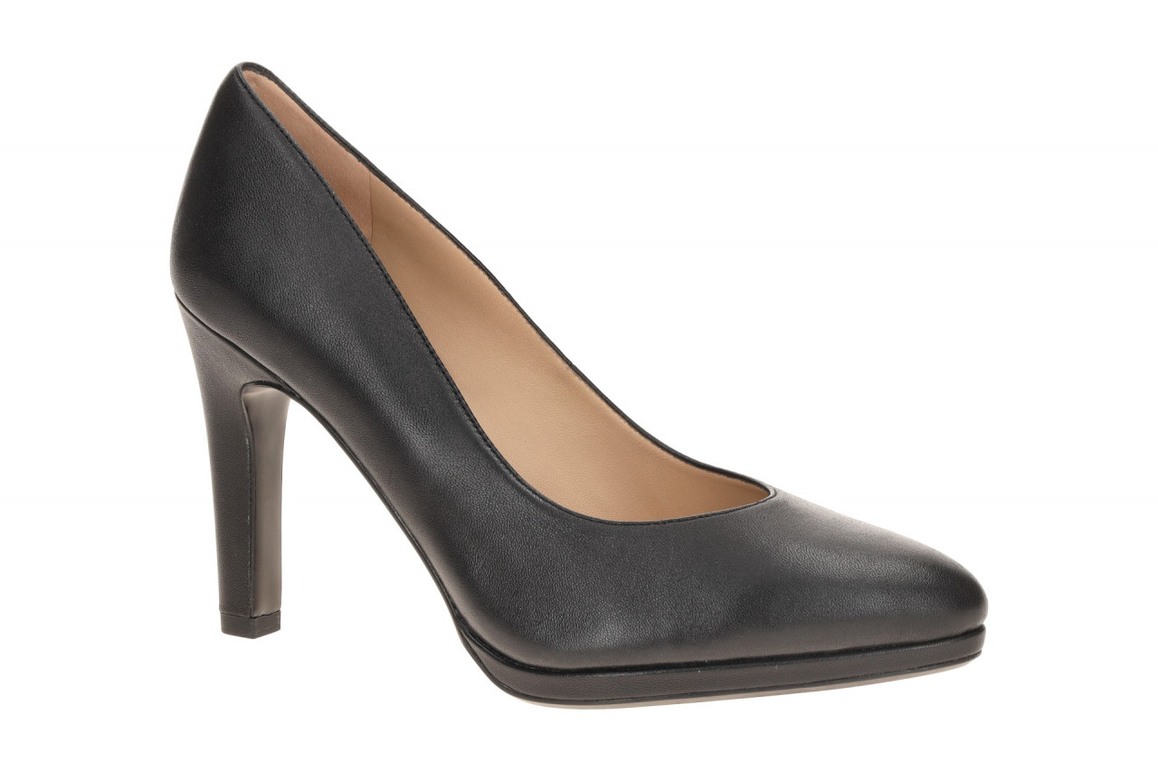 Peter Kaiser 9-72445-44 022 Damen Pumps High Heels Schwarz Echtleder Absatz 9cm