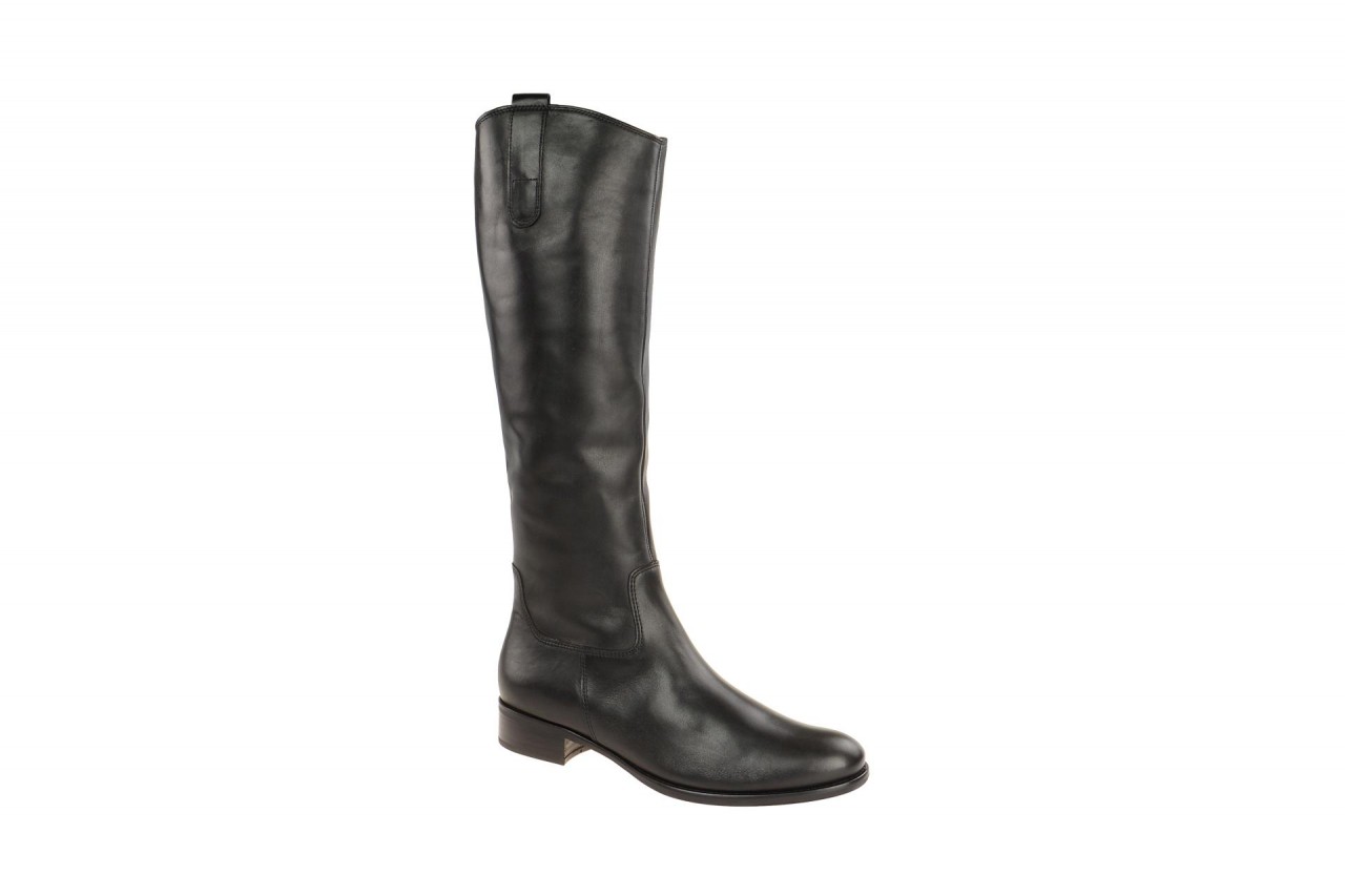 Gabor 71.648.27 schwarz - elegante Stiefel f?r Damen