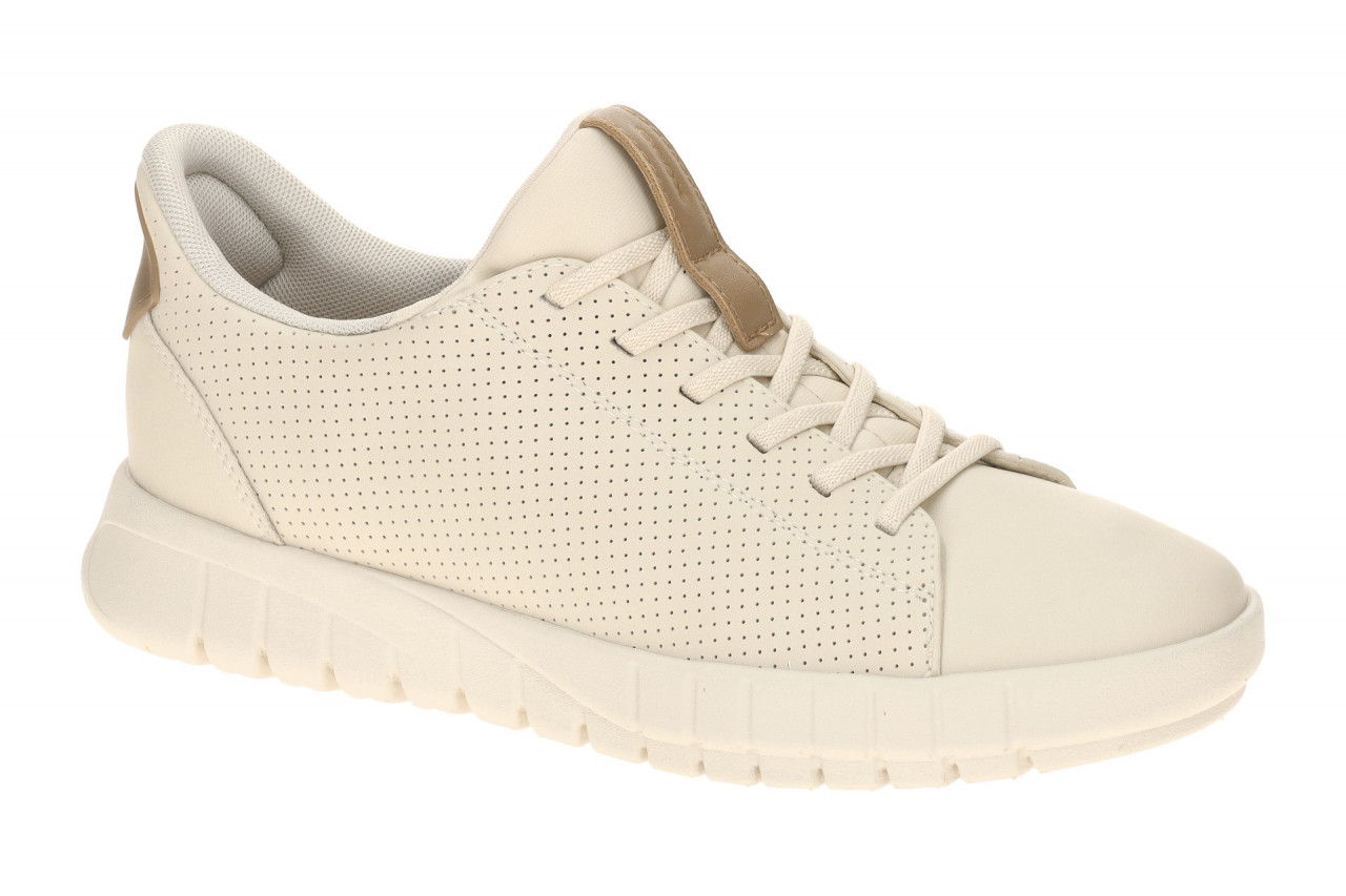 Geox FLEXTRIDE PLUS D657SC 09BBCC1056 beige - sportliche Slipper f?r Damen