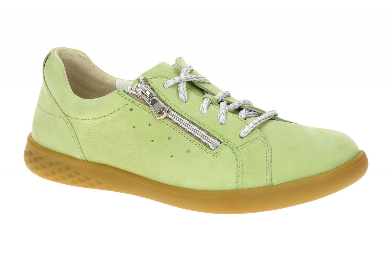 Waldl?ufer 947001 H-CloE lime/silber Damenschuhe bequeme Schn?r-Halbschuhe