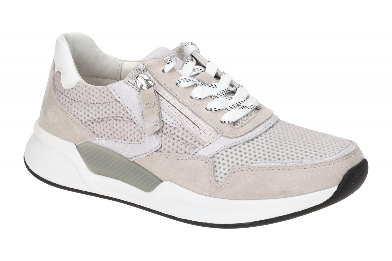 Gabor 46.957.85 ROLLINGSOFT Damen Sneaker lila/marble Velourleder Textil Echt...
