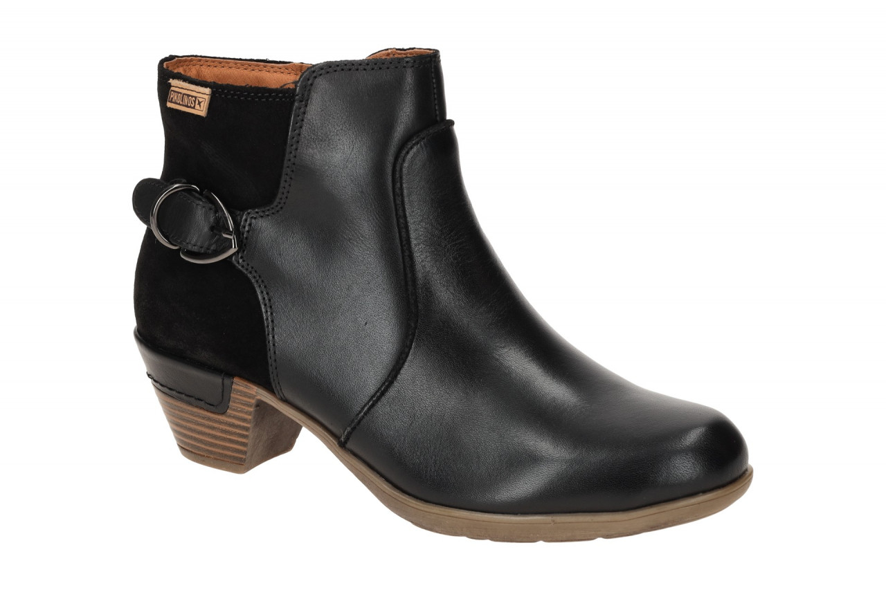 Pikolinos 902-8943C1 Damen Stiefeletten Schwarz Rotterdam G-Laufsohle Blockab...