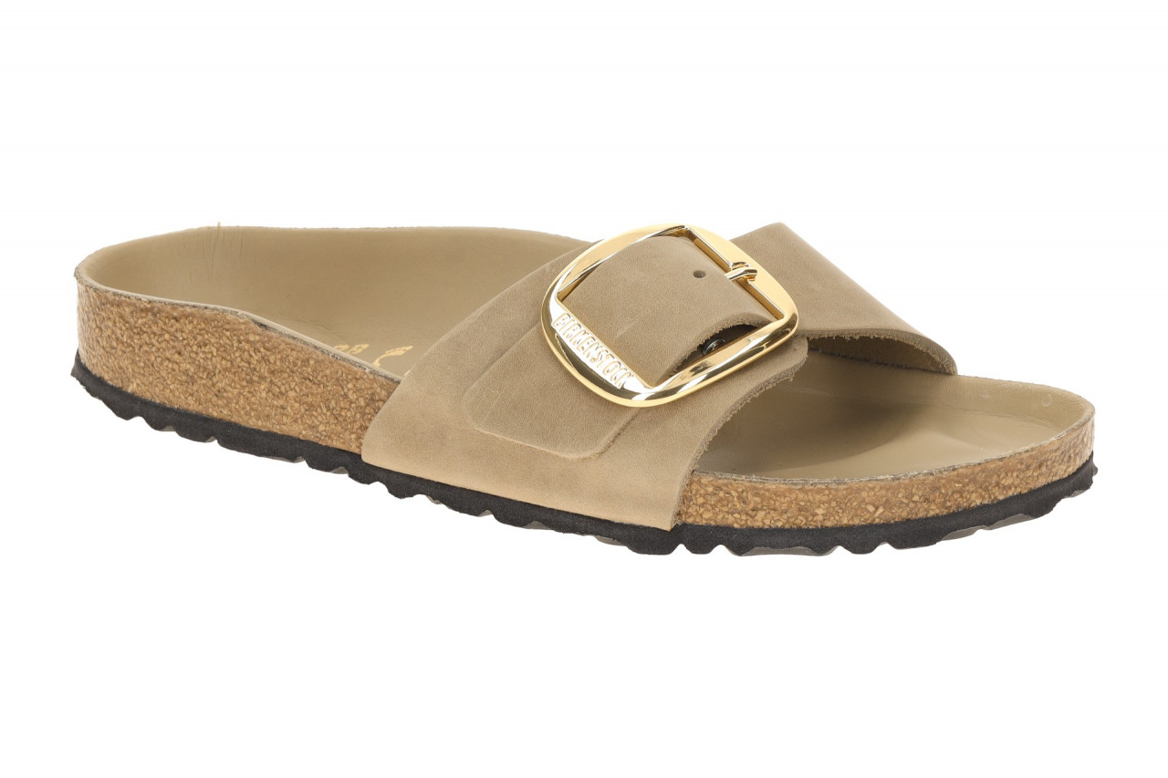 Birkenstock MADRID BIG BUCKLE 1030467 hell-braun - Pantolette f?r Damen