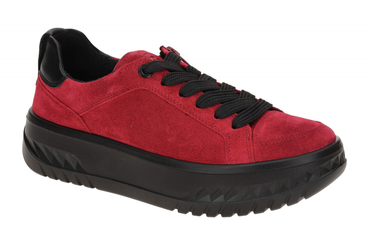 ara MONACO 2.0 12-46703 19 rot - bequeme Halbschuhe f?r Damen