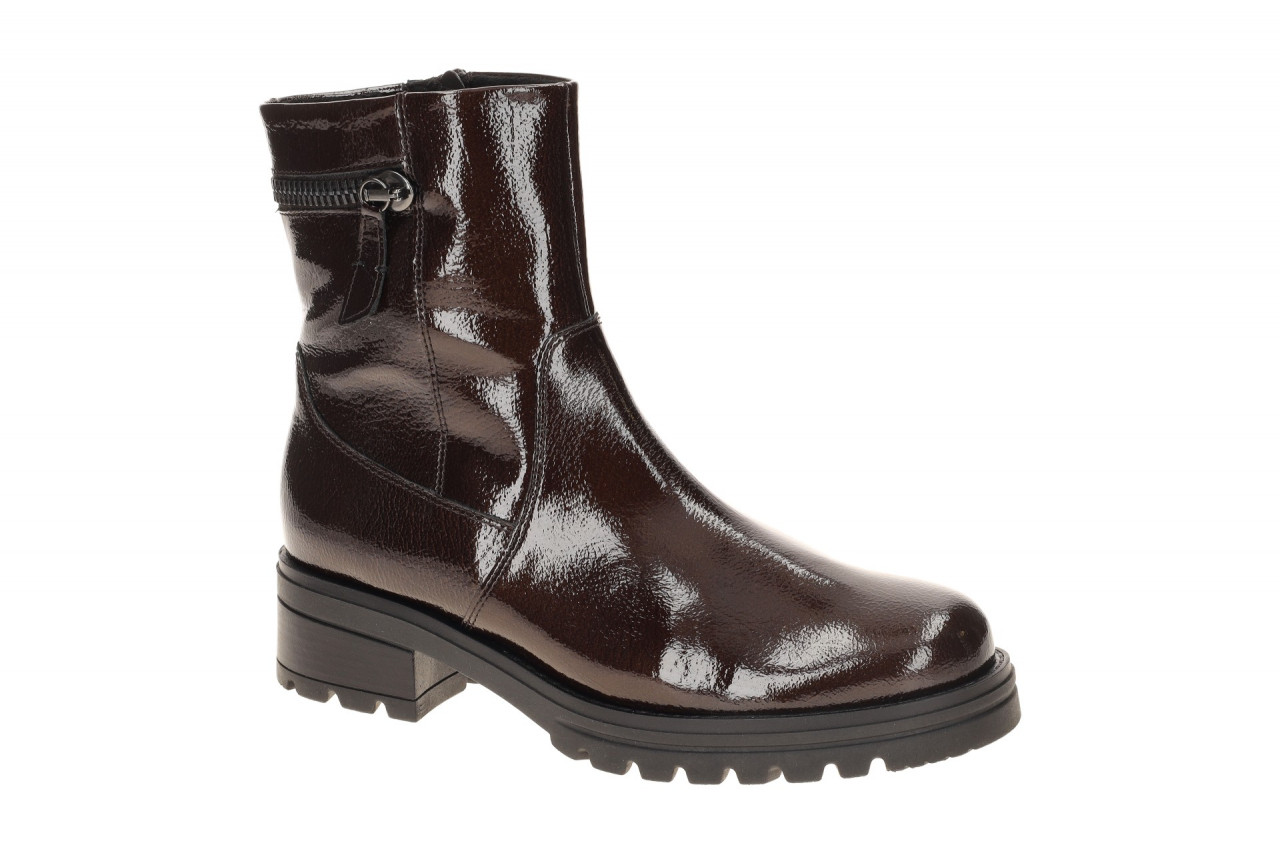 Gabor 72.780 Damen Stiefeletten in Braun - brown, Echtleder mit Rei?verschlus...
