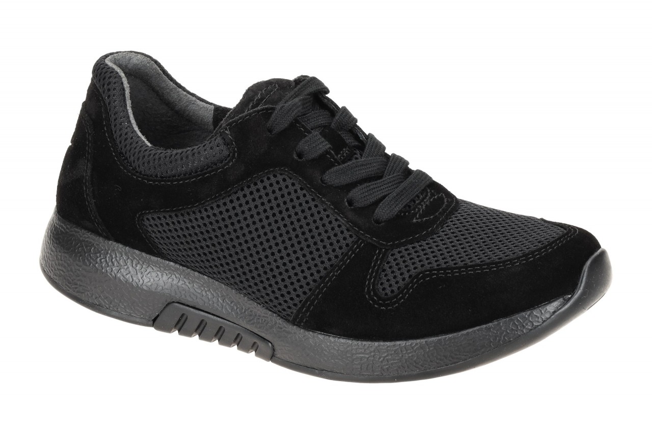 Gabor 06.946.47 Rolling Soft - Damen Schn?r-Halbschuhe, Schwarz (Schwarz)