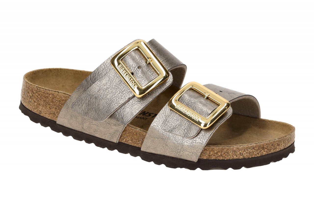 Birkenstock SYDNEY CUSHION BUCKLE 1029372 taupe - Pantolette f?r Damen