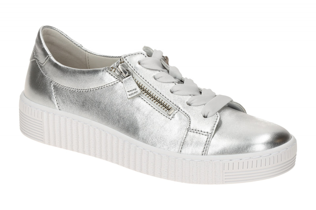 Gabor 63.334.61 silber - Sneakers f?r Damen
