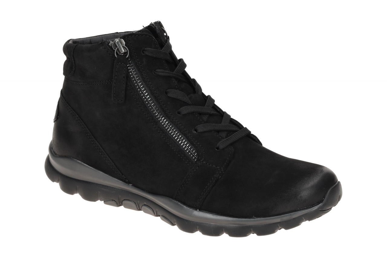 Gabor ROLLINGSOFT 76.868.47 schwarz - bequeme Stiefelette f?r Damen